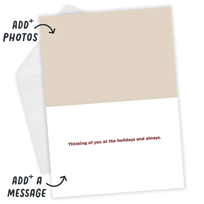 Vintage Festive Custom Christmas Card for only USD 4.99 | Hallmark