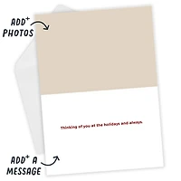 Vintage Festive Custom Christmas Card for only USD 4.99 | Hallmark