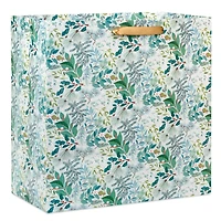 15" Winter Botanicals on Light Sage Extra-Deep Holiday Gift Bag for only USD 5.99 | Hallmark