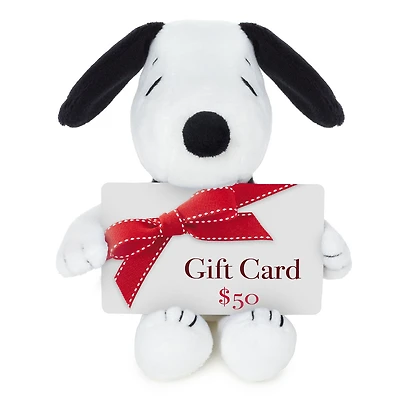 Peanuts® Snoopy Plush Gift Card Holder, 4.2" for only USD 10.99 | Hallmark