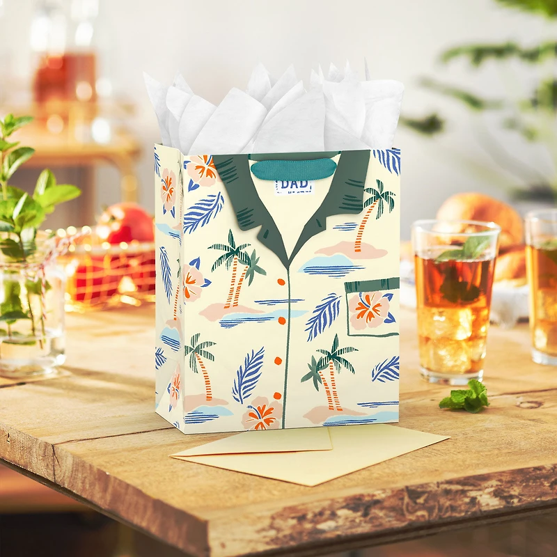 9.6" Hawaiian Shirt Medium Father's Day Gift Bag for only USD 4.49 | Hallmark
