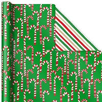 Santa Fun 3-Pack Reversible Christmas Wrapping Paper, 120 sq. ft. for only USD 16.99 | Hallmark
