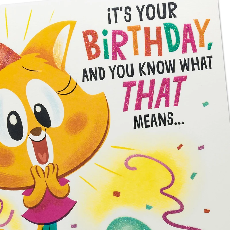 Dance Party Animals Musical Pop-Up Birthday Card for Kids for only USD 8.99 | Hallmark