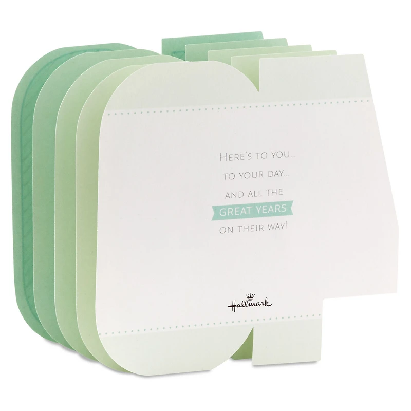 Here's to You 3D Pop-Up 40th Birthday Card for only USD 5.99 | Hallmark