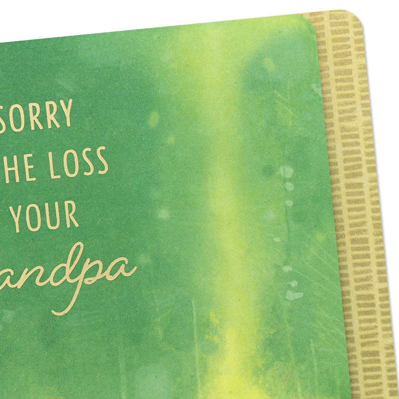 Wisdom, Memories and Love Sympathy Card for Loss of Grandpa for only USD 4.59 | Hallmark