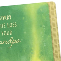 Wisdom, Memories and Love Sympathy Card for Loss of Grandpa for only USD 4.59 | Hallmark