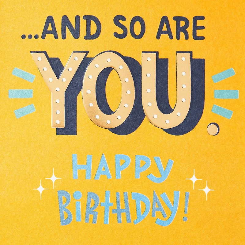 Kind of a Big Deal Birthday Card for only USD 4.99 | Hallmark