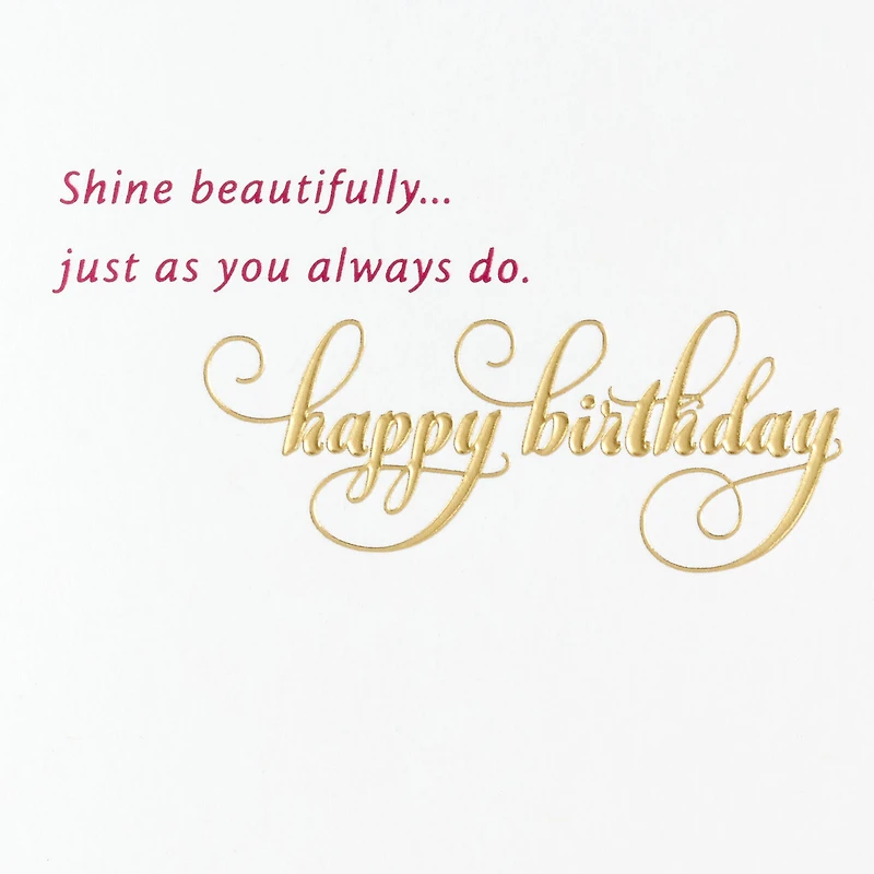 Shine Beautifully Birthday Card for Granddaughter for only USD 4.99 | Hallmark