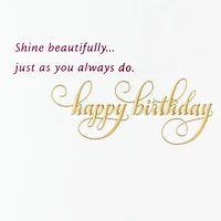 Shine Beautifully Birthday Card for Granddaughter for only USD 4.99 | Hallmark