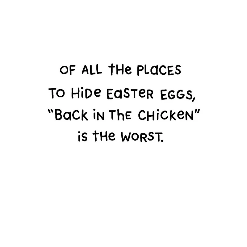 Easter Eggs Back in the Chicken Funny Easter Card for only USD 3.69 | Hallmark