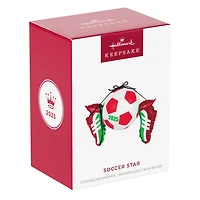 Soccer Star 2025 Ornament for only USD 18.99 | Hallmark