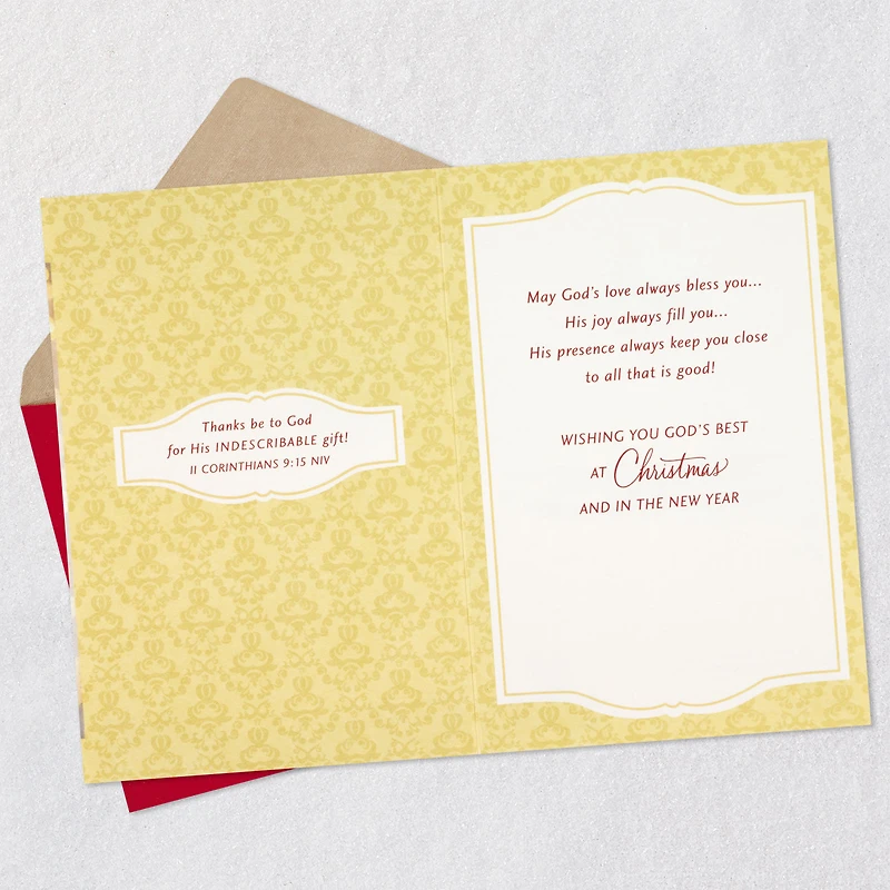May God's Love Always Bless You Religious Christmas Card for only USD 4.99 | Hallmark