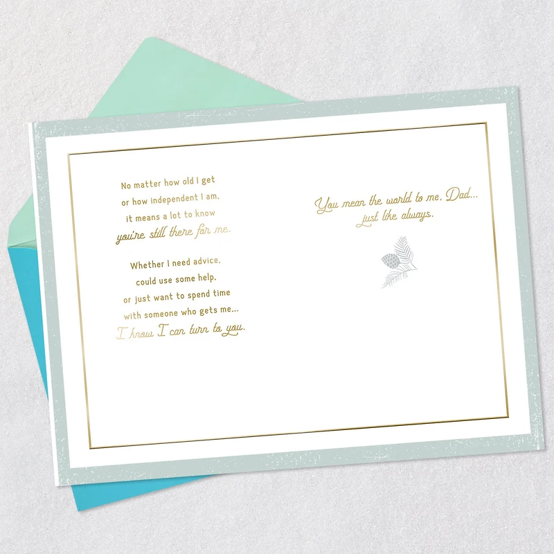 You Mean the World to Me Christmas Card for Dad From Daughter for only USD 5.59 | Hallmark