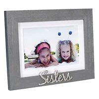 Malden Sisters Gray Distressed Wood Picture Frame, 4x6/5x7 for only USD 17.99 | Hallmark