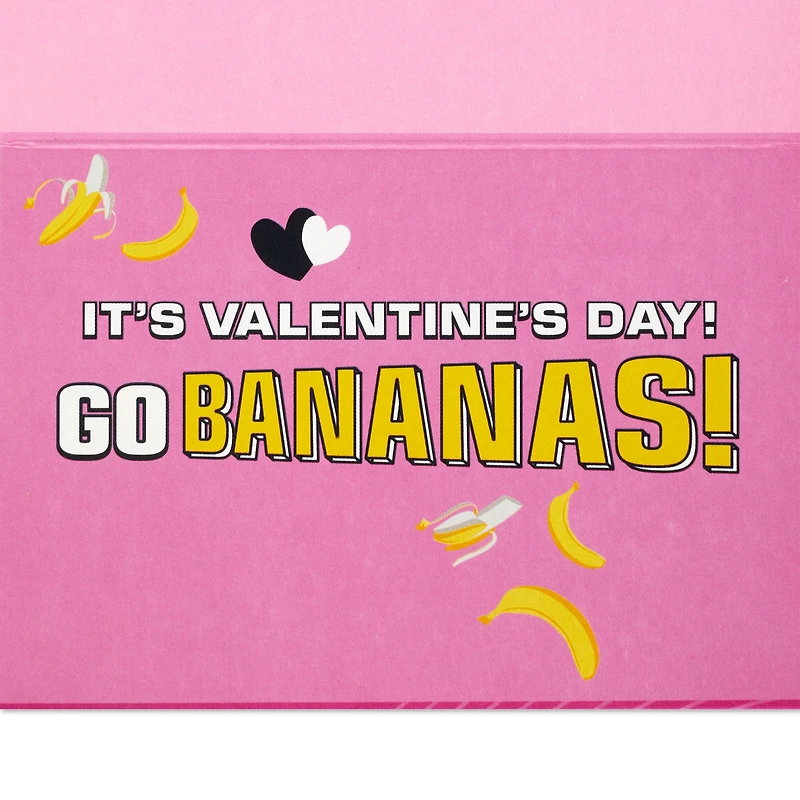 Minions Go Bananas Funny Pop-Up Valentine's Day Card With Sound for only USD 8.59 | Hallmark