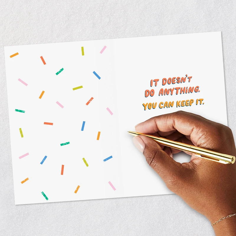 This Card Doesn't Do Anything Funny Birthday Card for only USD 4.49 | Hallmark