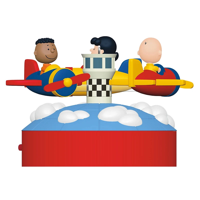 The Peanuts® Gang Off to the Races! Musical Ornament With Motion for only USD 52.99 | Hallmark