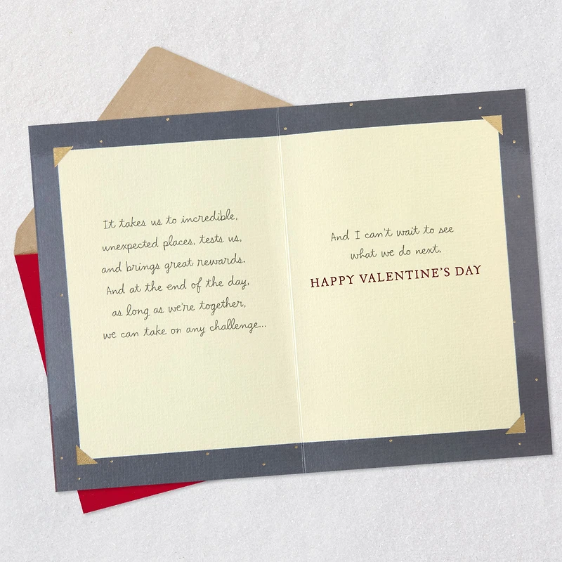 A Real-Life Adventure Romantic Valentine's Day Card for only USD 5.99 | Hallmark