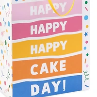 9" Happy Cake Day Medium Birthday Gift Bag With Tissue Paper for only USD 5.99 | Hallmark