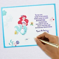 Disney The Little Mermaid Dreams Begin Today Birthday Card for Her for only USD 4.99 | Hallmark