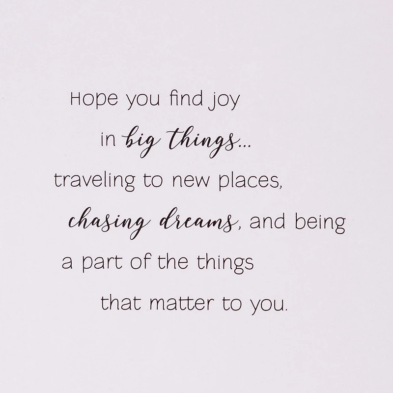 Wishing You Everything That Brings You Joy Birthday Card for Niece for only USD 6.99 | Hallmark