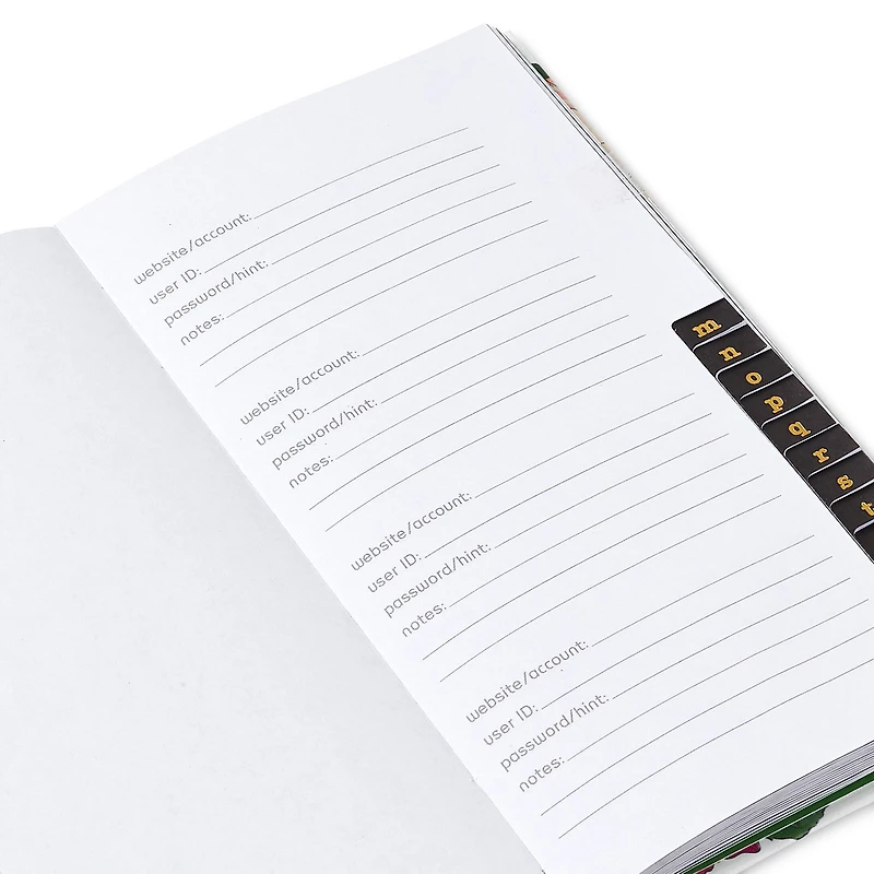 Fuchsia Floral Password Keeper for only USD 10.99 | Hallmark