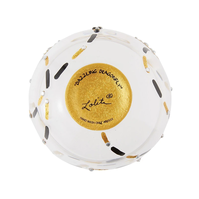 Lolita Dazzling Dragonfly Handpainted Stemless Wine Glass, 20 oz. for only USD 22.99 | Hallmark