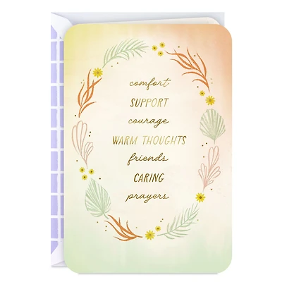 Comfort, Support and Caring Prayers Encouragement Card for only USD 2.99 | Hallmark