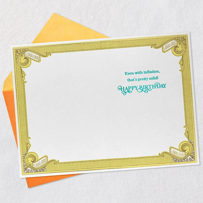 You Still Look Like a Million Bucks Funny Birthday Card for only USD 3.99 | Hallmark
