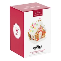 Disney Mickey and Friends Jolly Gingerbread House Musical Ornament With Light for only USD 45.99 | Hallmark