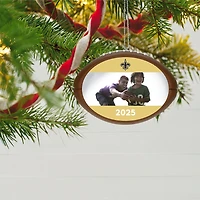 NFL New Orleans Saints Football Personalized Ornament