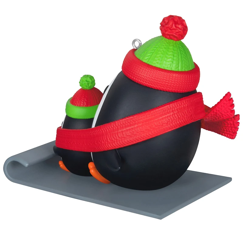 Dad & Me Penguins Sledding 2025 Ornament for only USD 19.99 | Hallmark