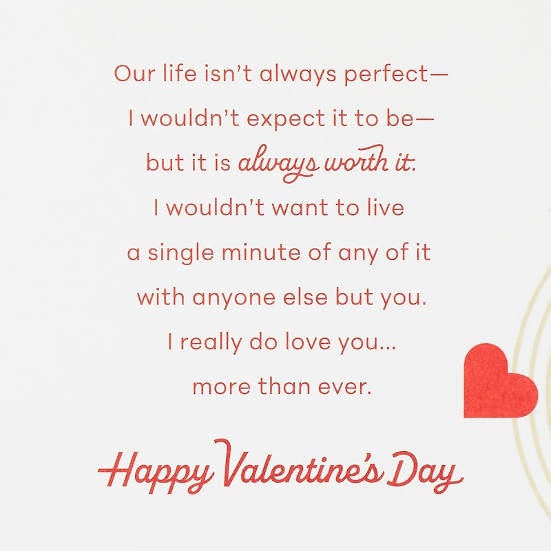 I Love You More Than Ever Romantic Valentine's Day Card for only USD 6.99 | Hallmark