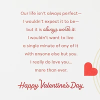 I Love You More Than Ever Romantic Valentine's Day Card for only USD 6.99 | Hallmark