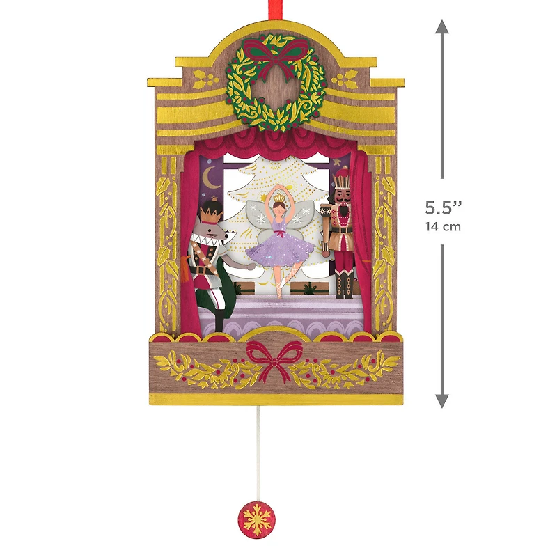 The Nutcracker Ballet Musical Papercraft Ornament With Motion for only USD 44.99 | Hallmark
