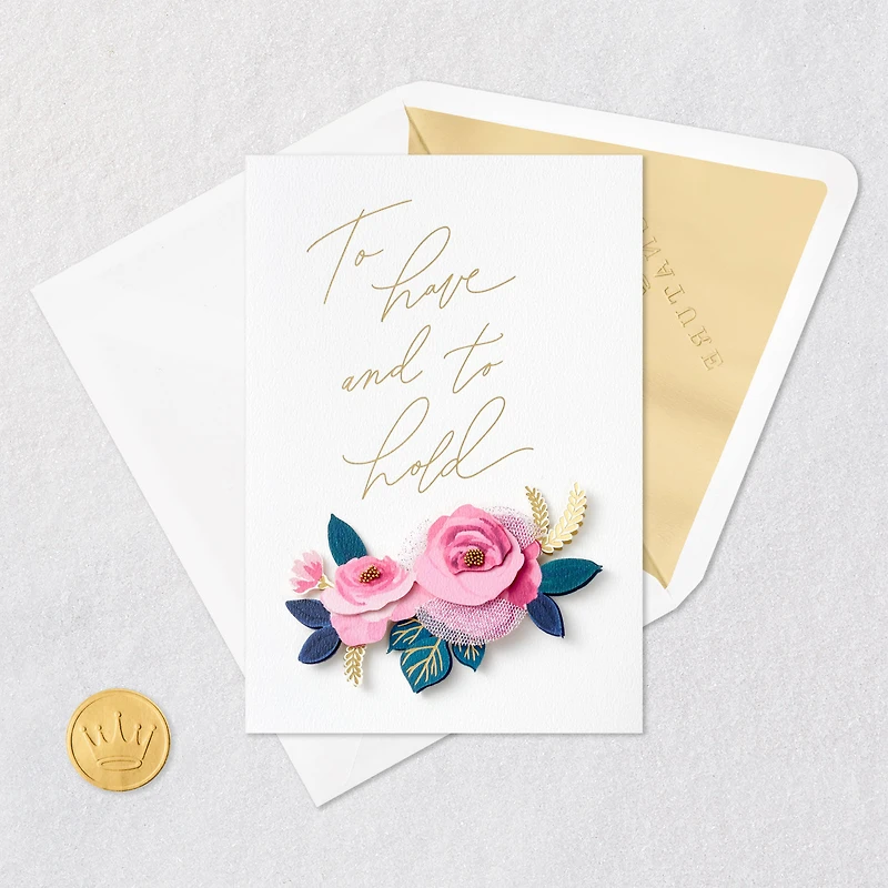 To Have and To Hold Always Wedding Card for only USD 8.59 | Hallmark