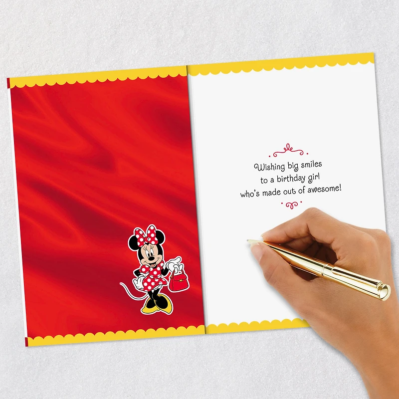 Disney Minnie Mouse Cupcake Birthday Card for Girls for only USD 3.99 | Hallmark
