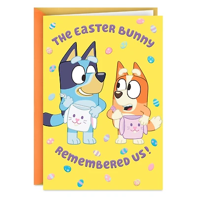 Bluey and Bingo Hooray! Easter Card for Kids for only USD 3.99 | Hallmark