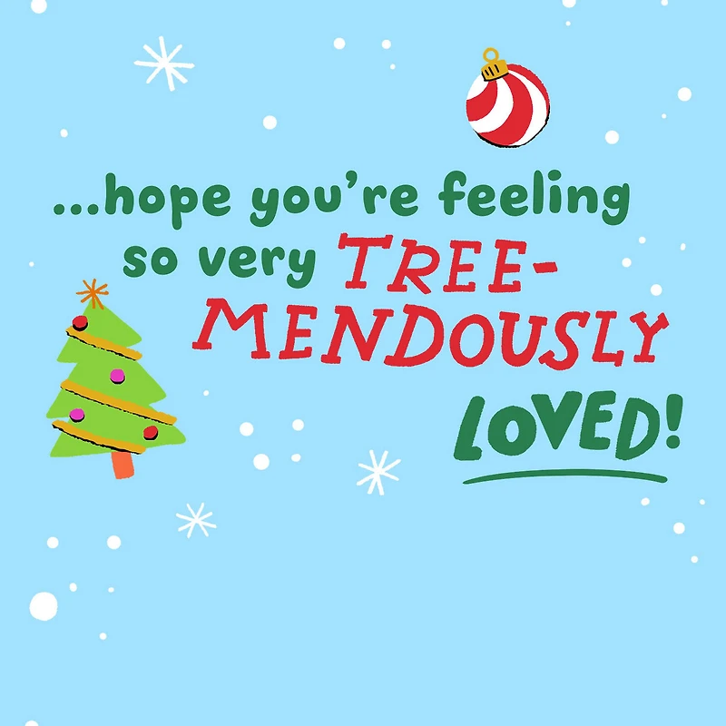Tree-Mendously Loved Christmas Card for Kids for only USD 2.00 | Hallmark