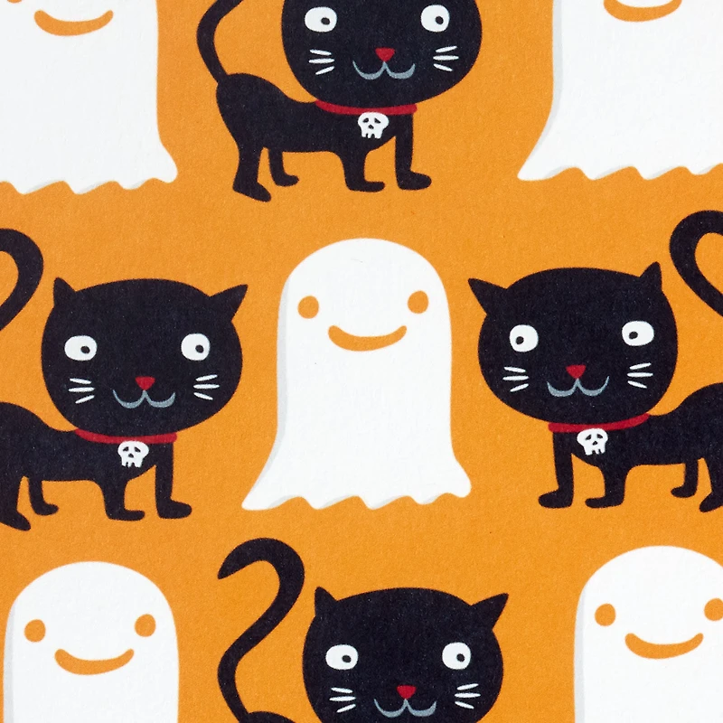 Checkerboard Ghosts and Black Cats Halloween Cards, Pack of 6 for only USD 4.99 | Hallmark