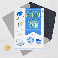 High School's Over! Graduation Card for Nephew for only USD 3.99 | Hallmark