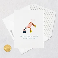 Cupcakes Don't Fit Funny Birthday Card for only USD 3.99 | Hallmark