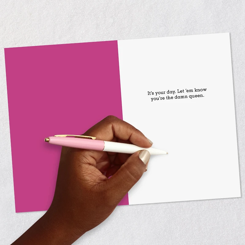 You're the Damn Queen Funny Birthday Card for only USD 3.99 | Hallmark