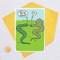 Two Snakes and a Cupcake Funny Birthday Card for only USD 3.99 | Hallmark