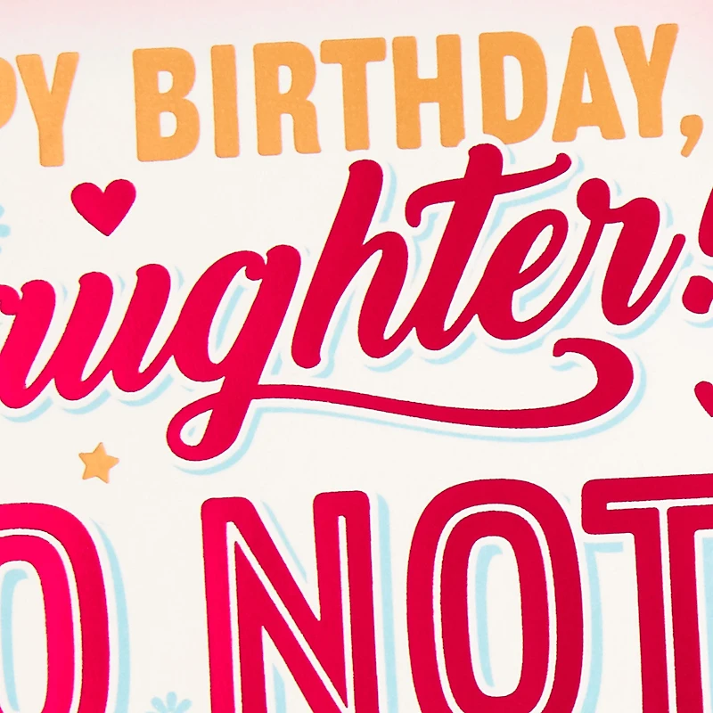 Do Not Look Inside Card Birthday Card With Mini Cards for Daughter for only USD 5.99 | Hallmark