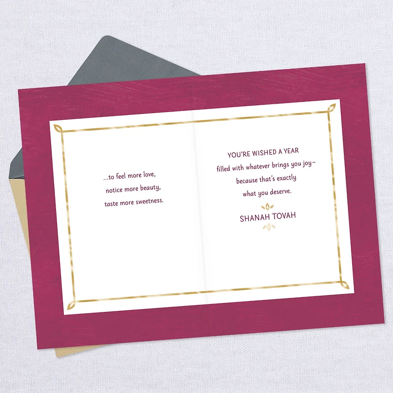 Wishes for a Sweet New Year Rosh Hashanah Card for Mom for only USD 2.99 | Hallmark