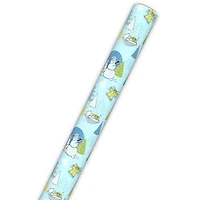 Star Wars: The Mandalorian™ Grogu™ Snow Fun Christmas Wrapping Paper, 25 sq. ft. for only USD 4.99 | Hallmark