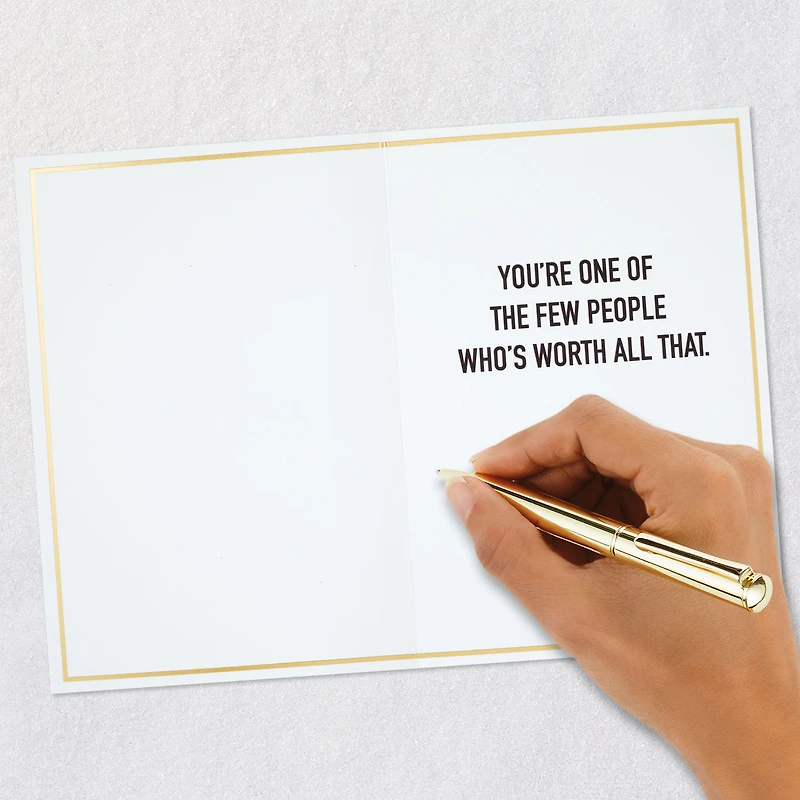 You're Worth Interacting With Humans Funny Birthday Card for only USD 4.49 | Hallmark