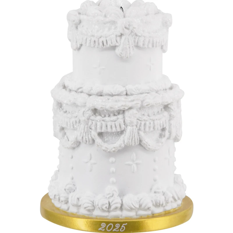 Tiered Wedding Cake 2025 Hallmark Ornament for only USD 14.99 | Hallmark