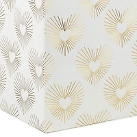 15" Gold Hearts on White Extra-Deep Gift Bag for only USD 5.99 | Hallmark